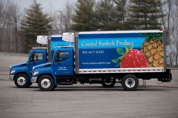 One of Coastal Sunbelt's delivery trucks