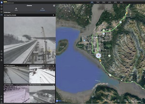 Vizzion's traffic cameras integrated into PDC's DisasterAWARE platform